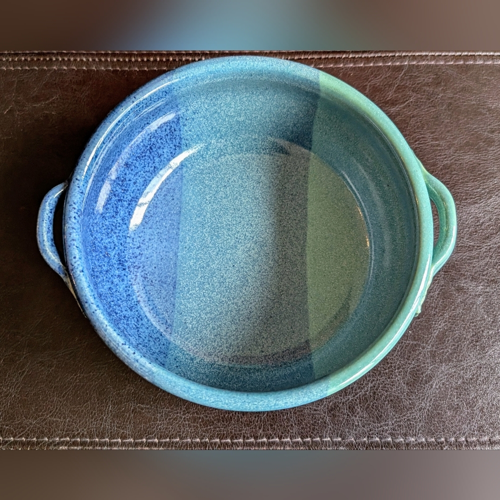 𝅺pottery bowl art serving decor ceramic artist signed